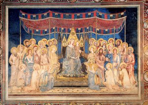 Maesta, 1315 door Simone Martini